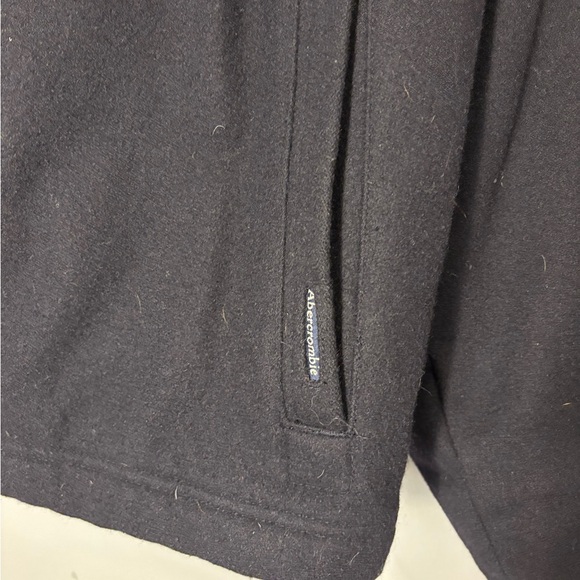 VTG Abercrombie & Fitch Wool Blend Insulated Quilted Lined Jacket Size Large L - Picture 2 of 7